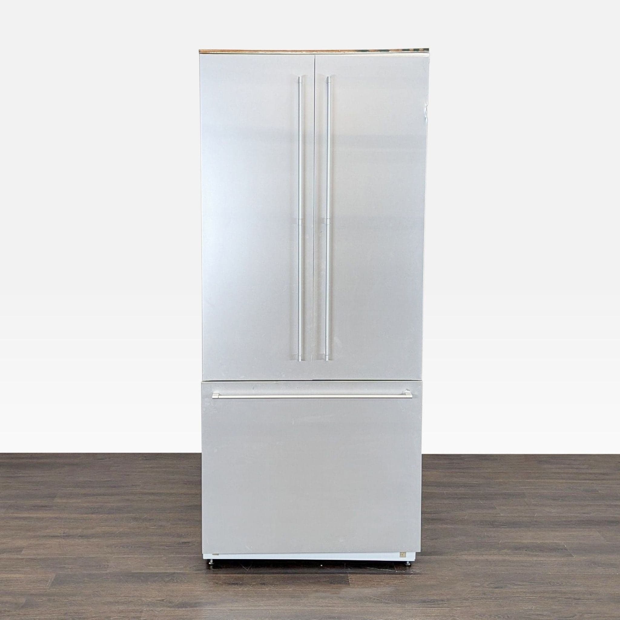 Gaggenau Stainless Steel French Door Refrigerator with Bottom Freezer - Image 1