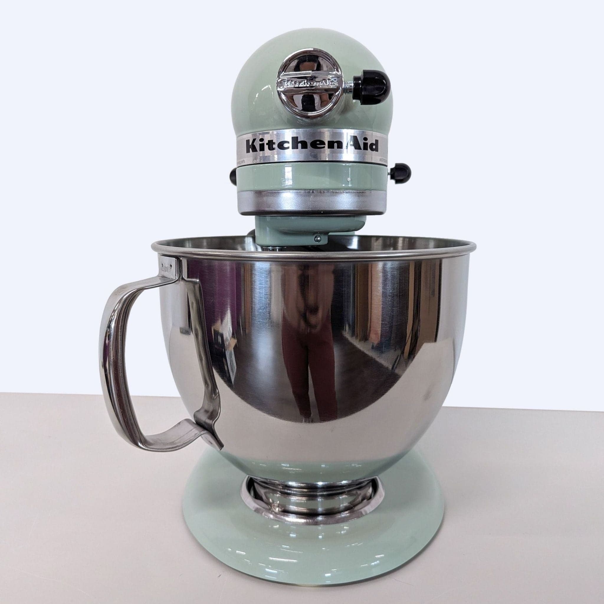 KitchenAid Artisan Stand Mixer with Stainless Steel Bowl - Mint Green - Image 1