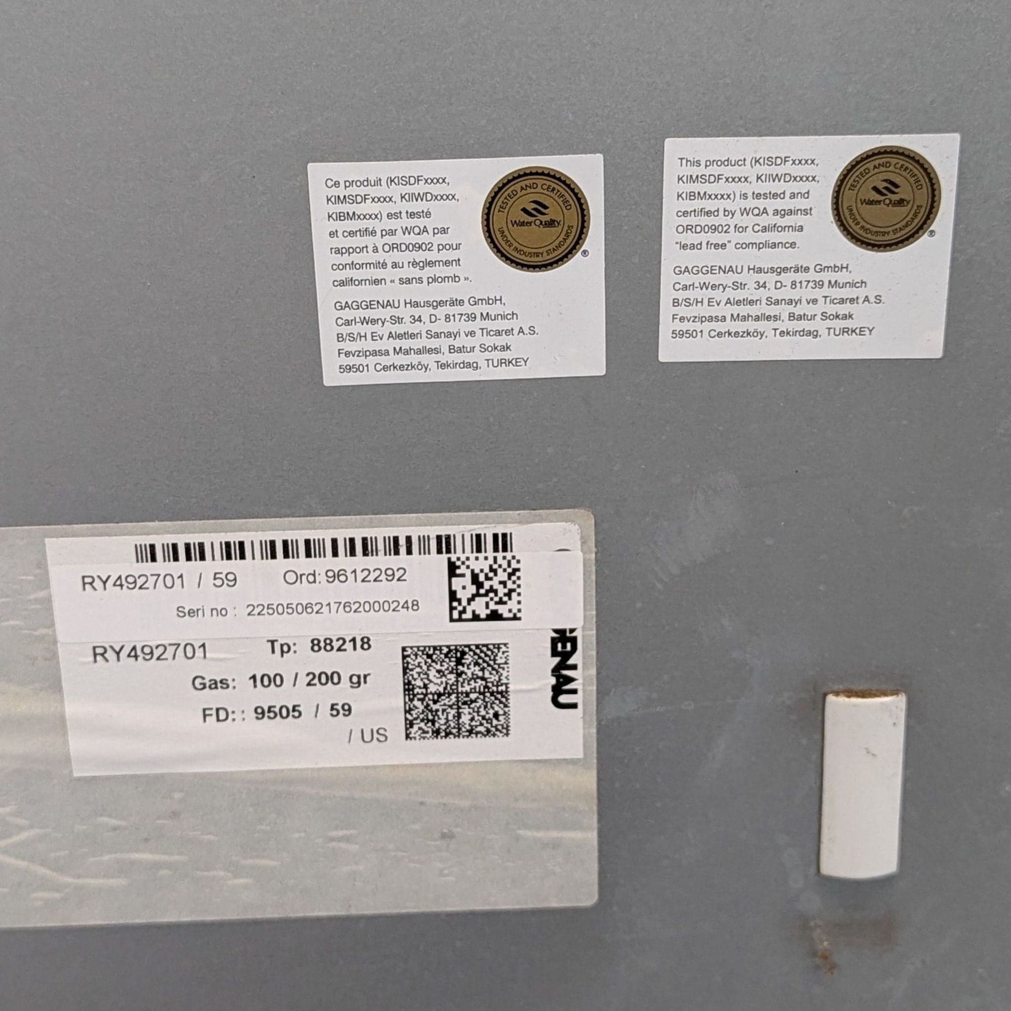 Gaggenau Stainless Steel French Door Refrigerator with Bottom Freezer - Thumbnail 3