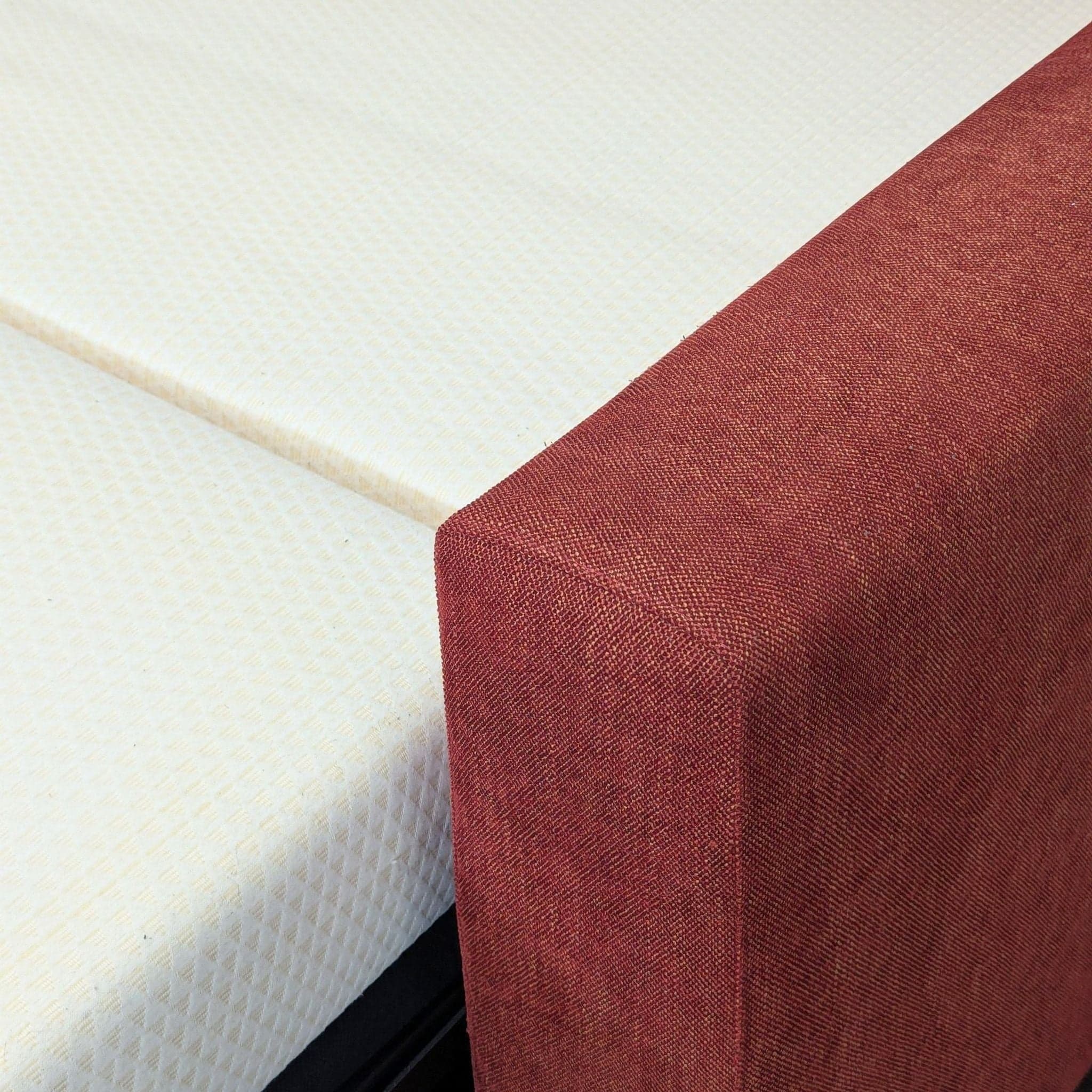 Crate & Barrel Allerton Red Sleeper Sofa with Twin Pull-Out Bed - Thumbnail 9