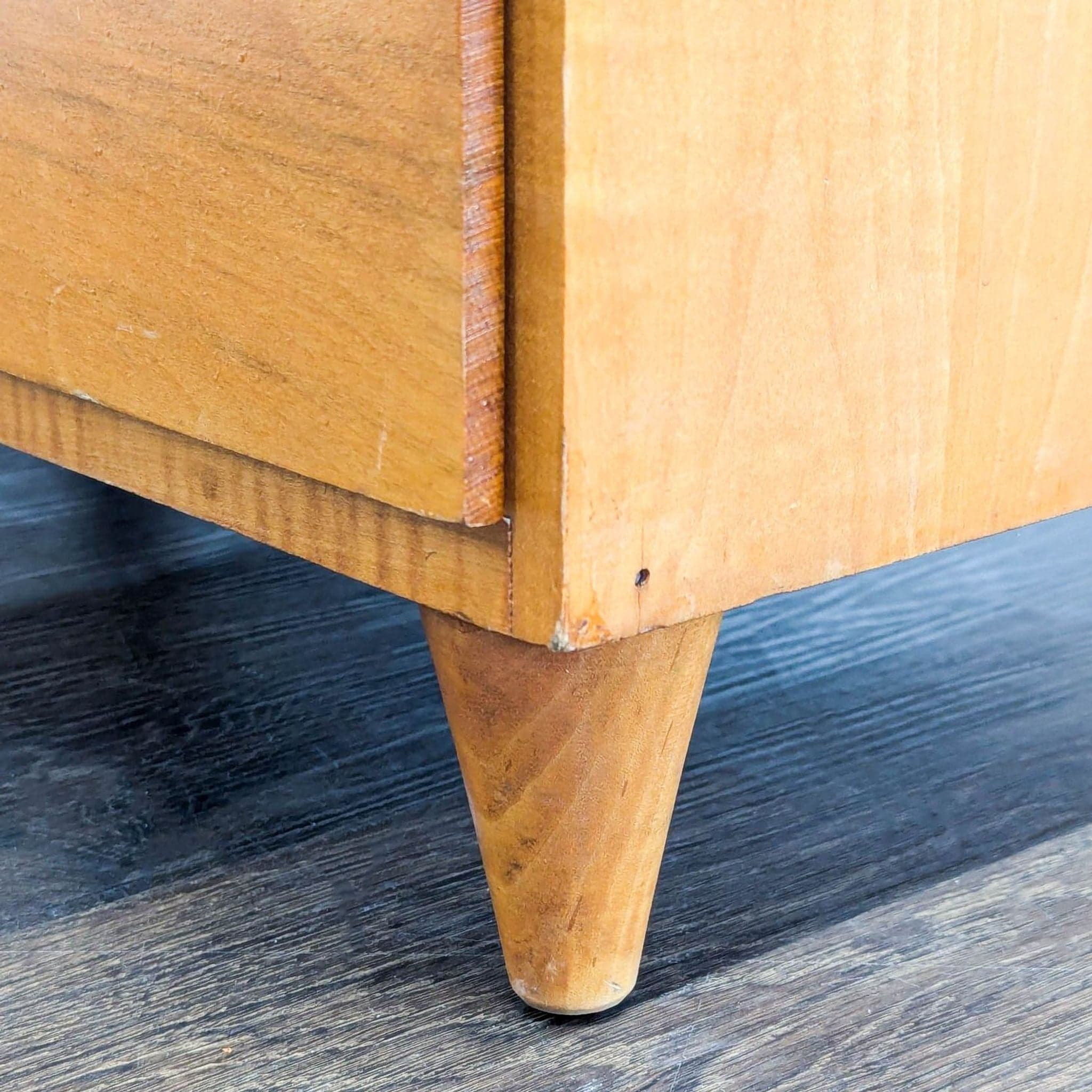 Mid-Century Modern 3-Drawer Solid Wood Dresser - Thumbnail 8