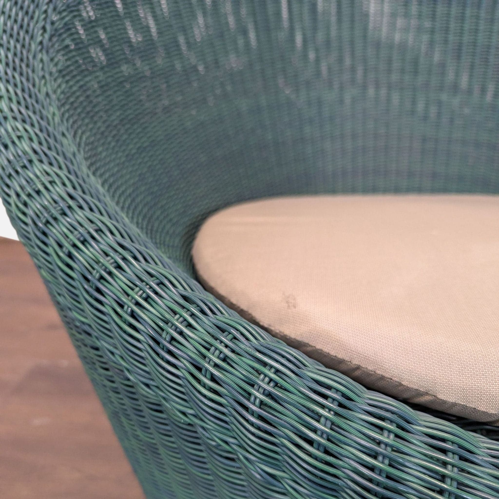 Crate and Barrel Calypso Woven Lounge Chairs Set of 2 - Thumbnail 5