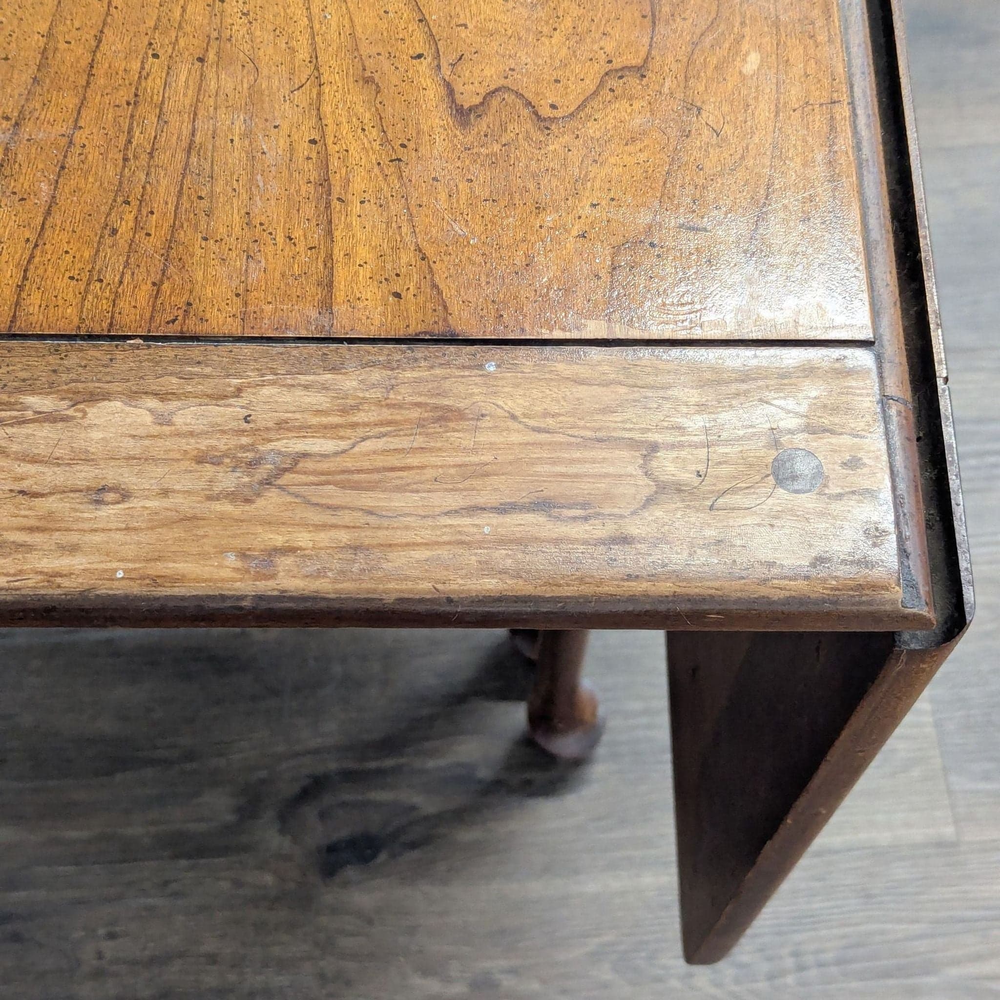 Rustic Wooden Dining Set with Table, 4 Chairs, Armchair, and Bench - Thumbnail 11