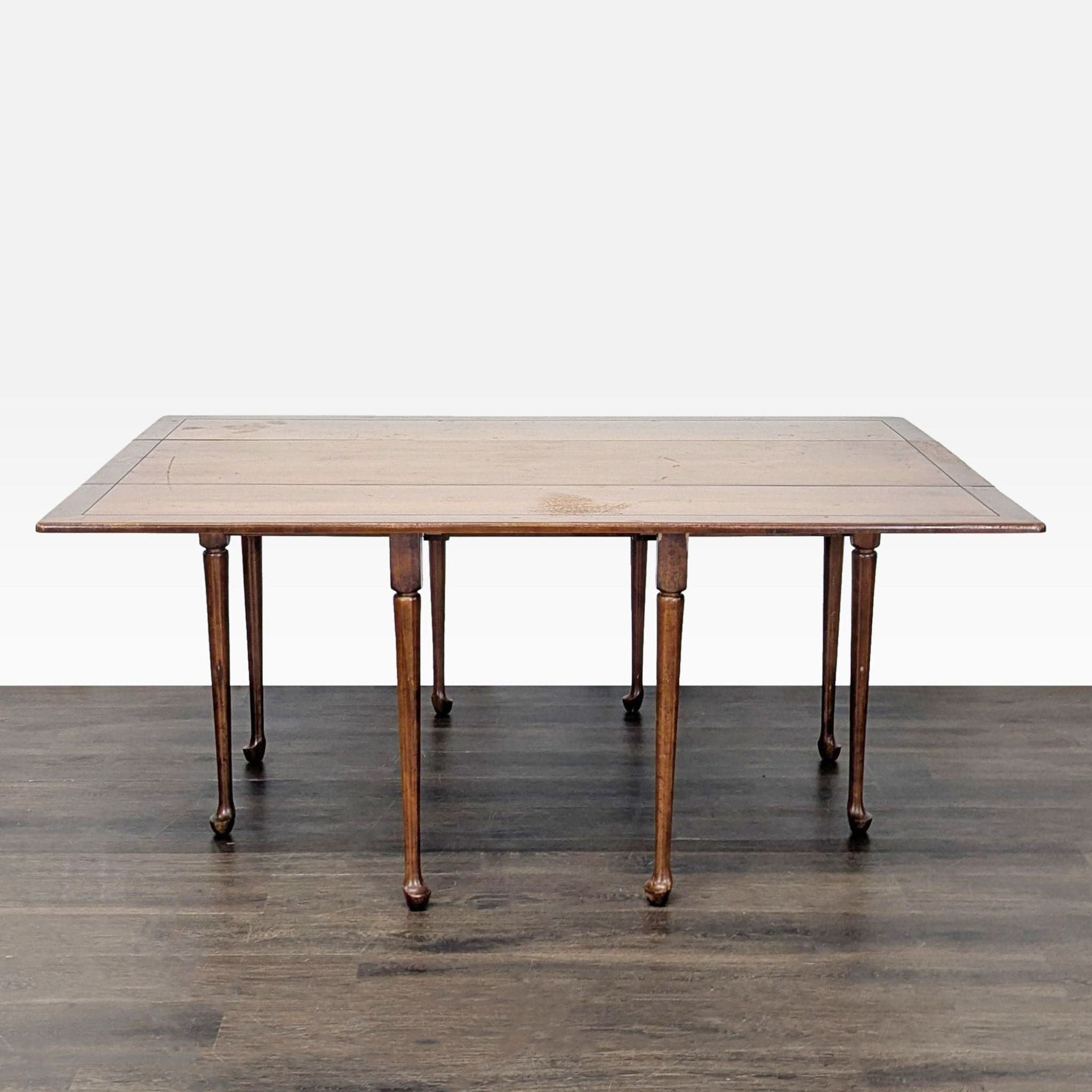Rustic Wooden Dining Set with Table, 4 Chairs, Armchair, and Bench - Thumbnail 15