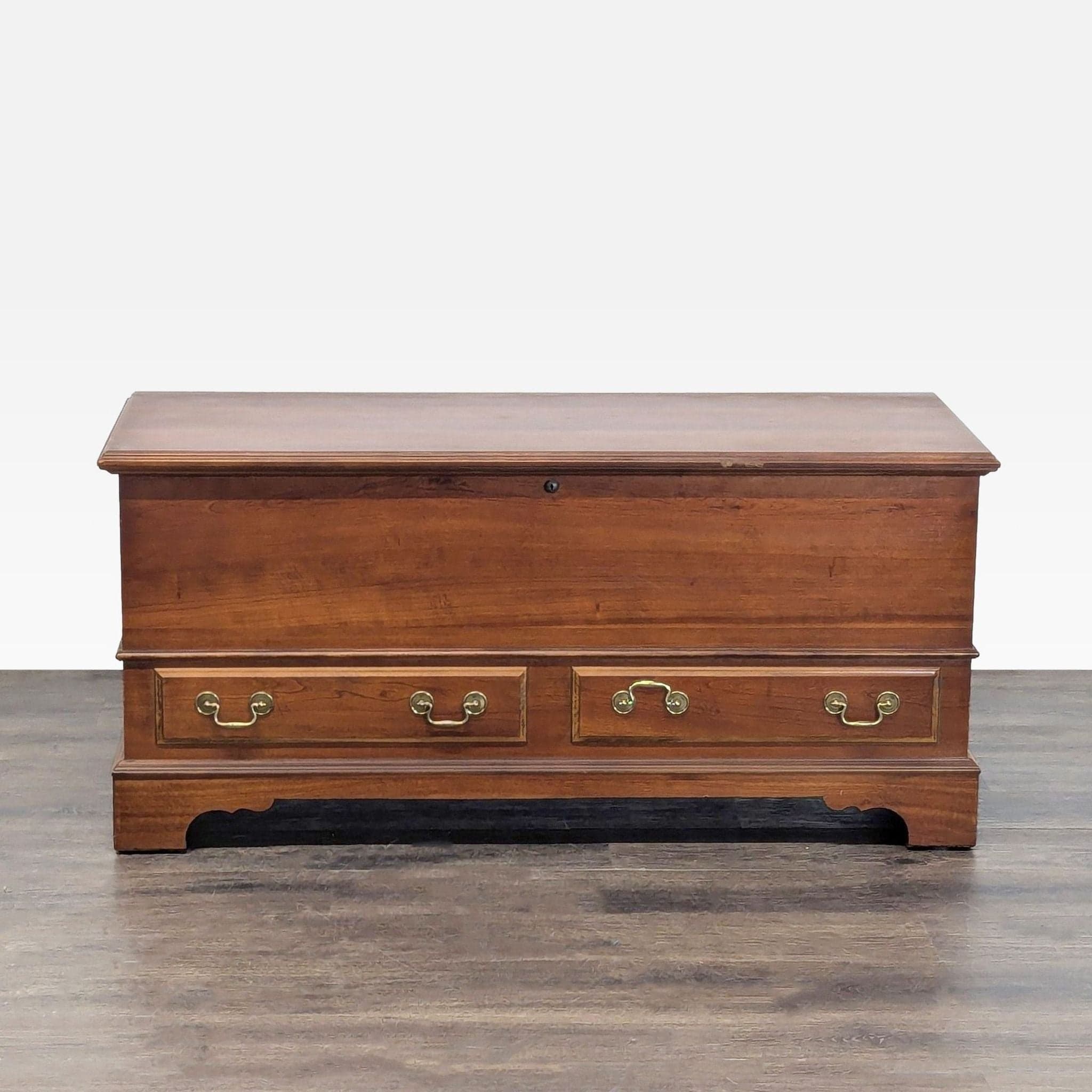 Vintage Lane Cedar Lined Trunk - Image 1