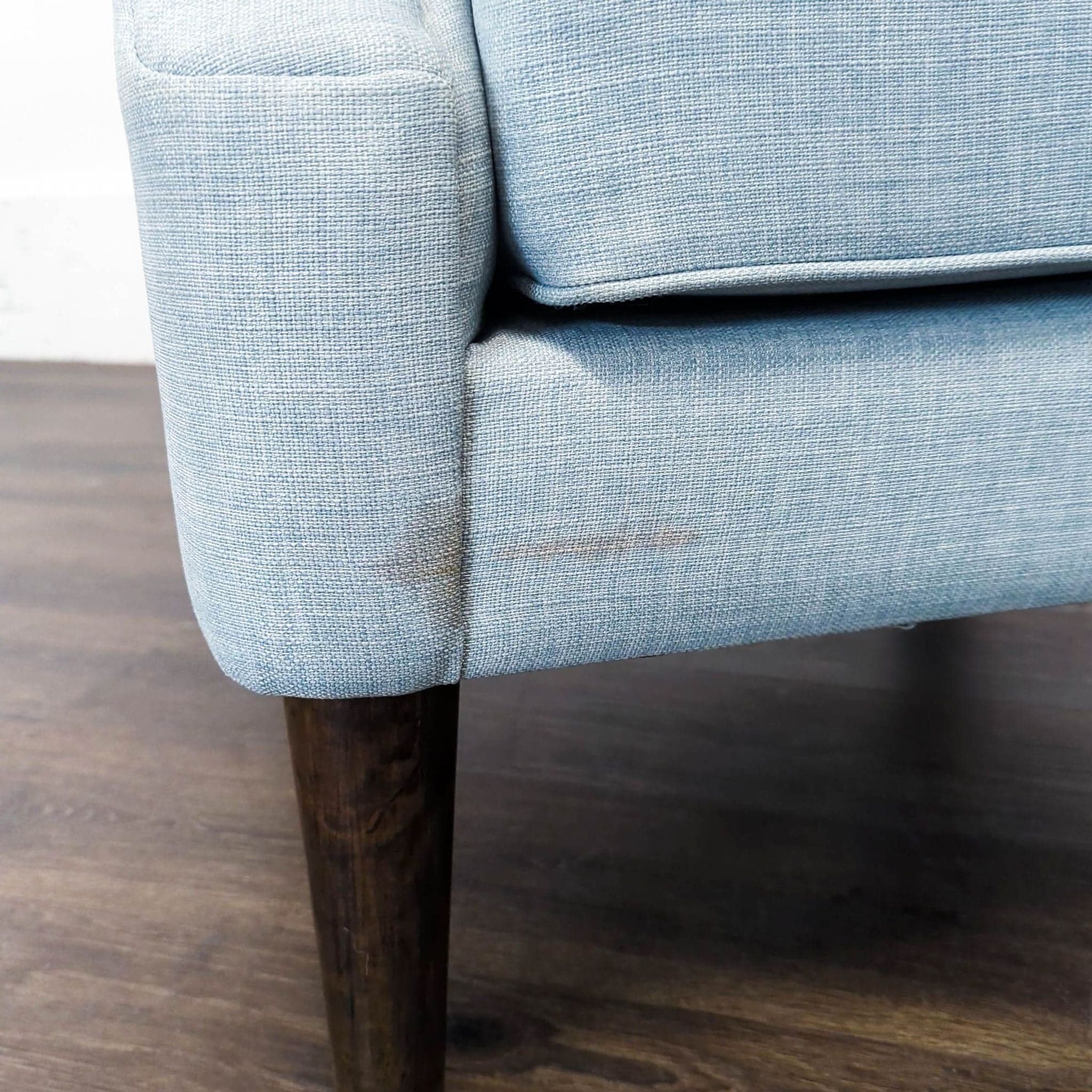 Madison Park Light Blue Tufted Lounge Chair - Thumbnail 3