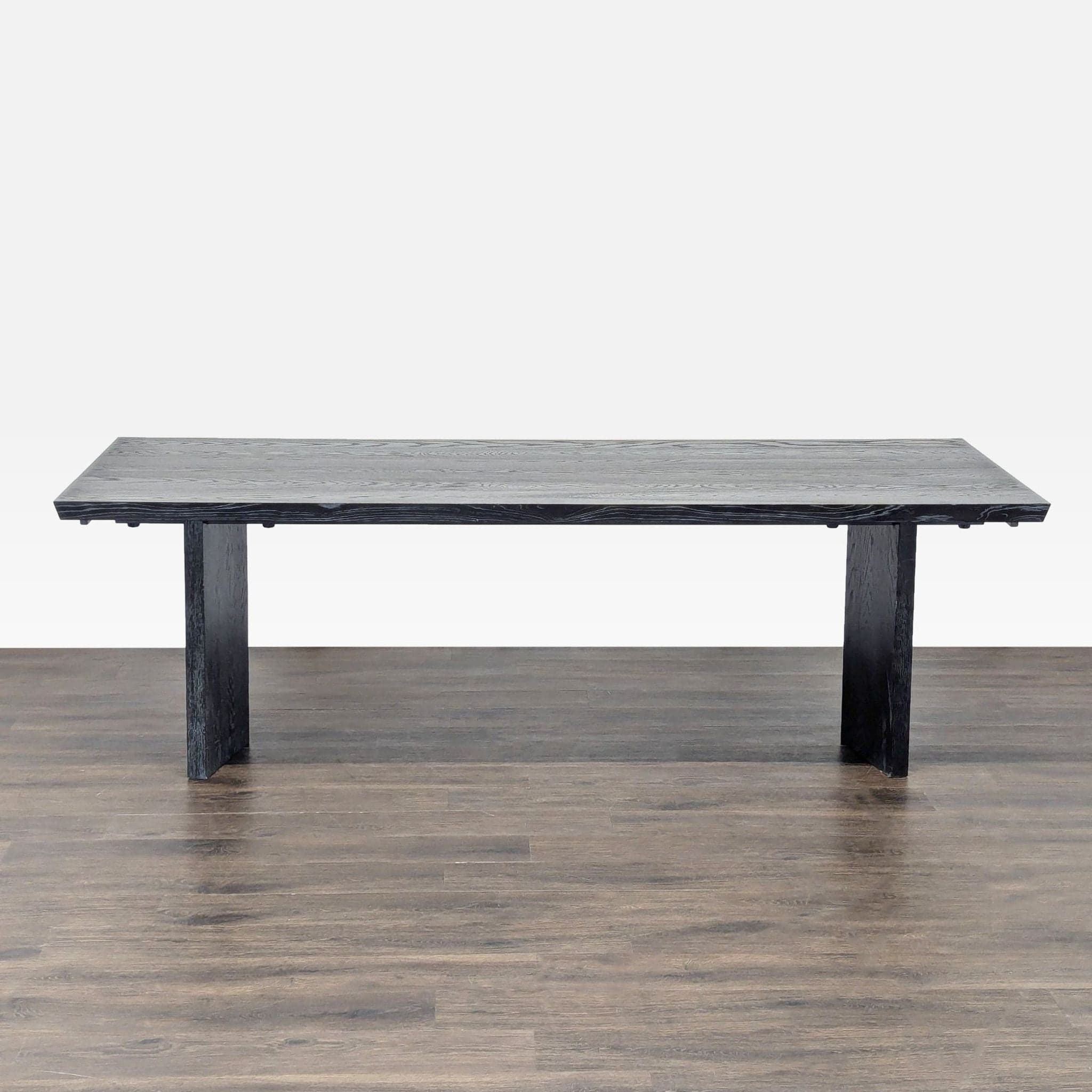 Williams Sonoma Knife Edge Expandable Dining Table - Image 1