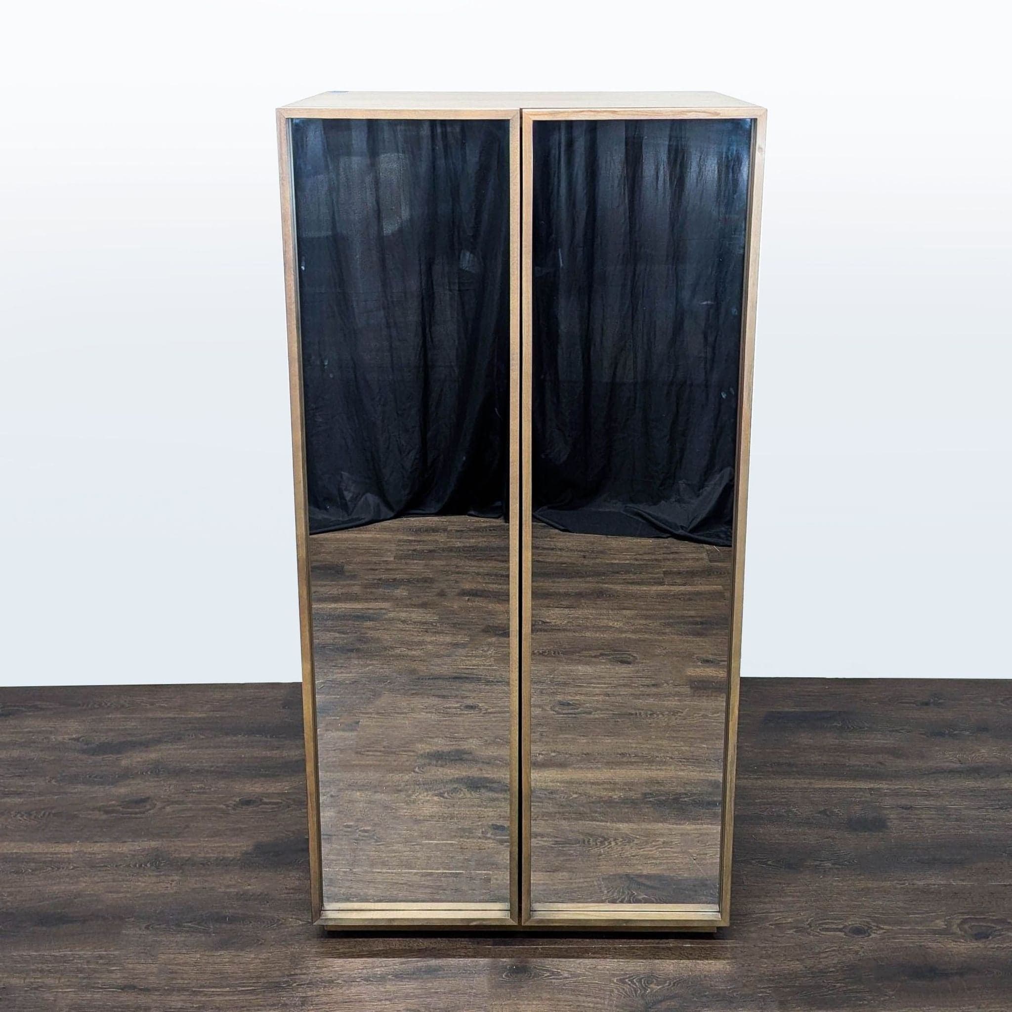 CB2 Mirrored Storage Cabinet - Image 1