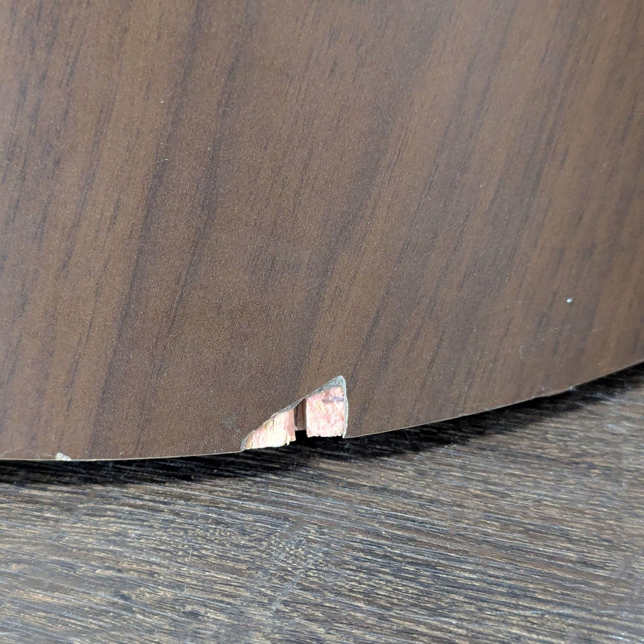 West Elm Glass Top Wood Pedestal End Table - Thumbnail 7