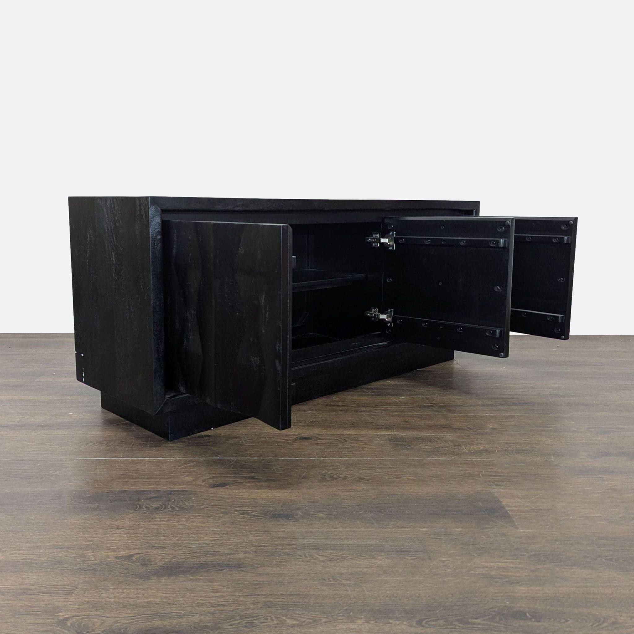 West Elm Carved Pattern Media Unit - Thumbnail 2