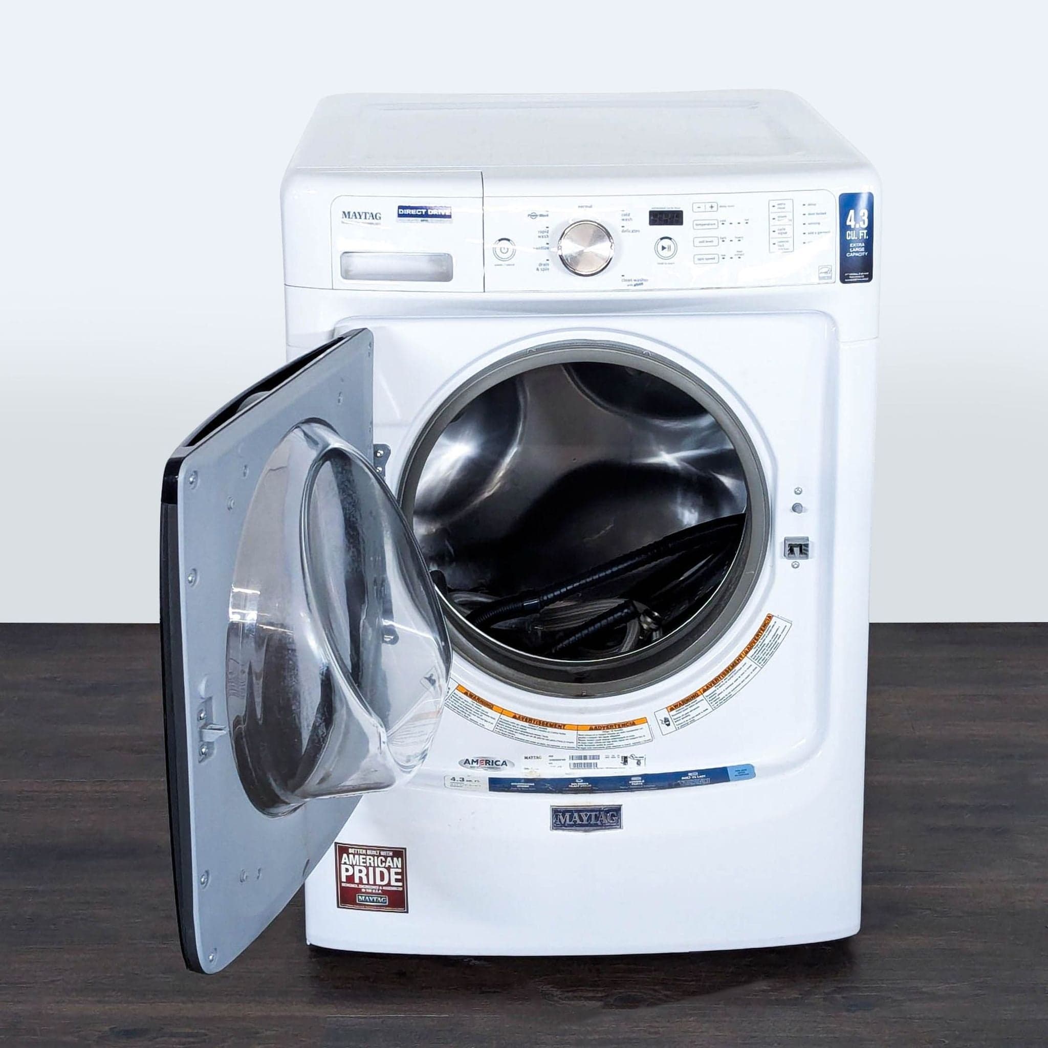 Maytag 4.3 cu. ft. Front Load Washer/Dryer Combo - White - Thumbnail 2