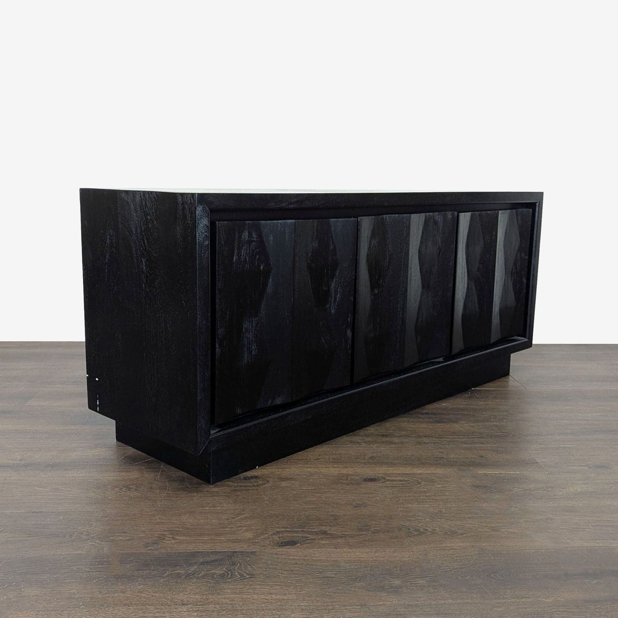West Elm Carved Pattern Media Unit - Thumbnail 5