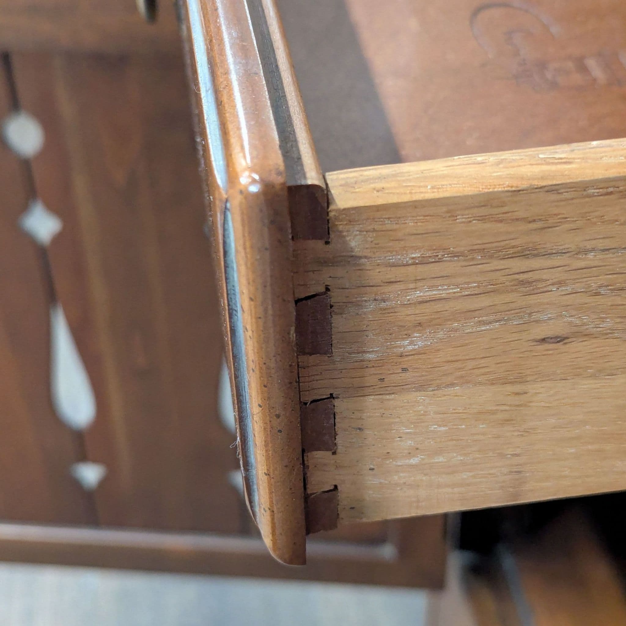 Vintage Link-Taylor Country Cherry Hutch - Thumbnail 15