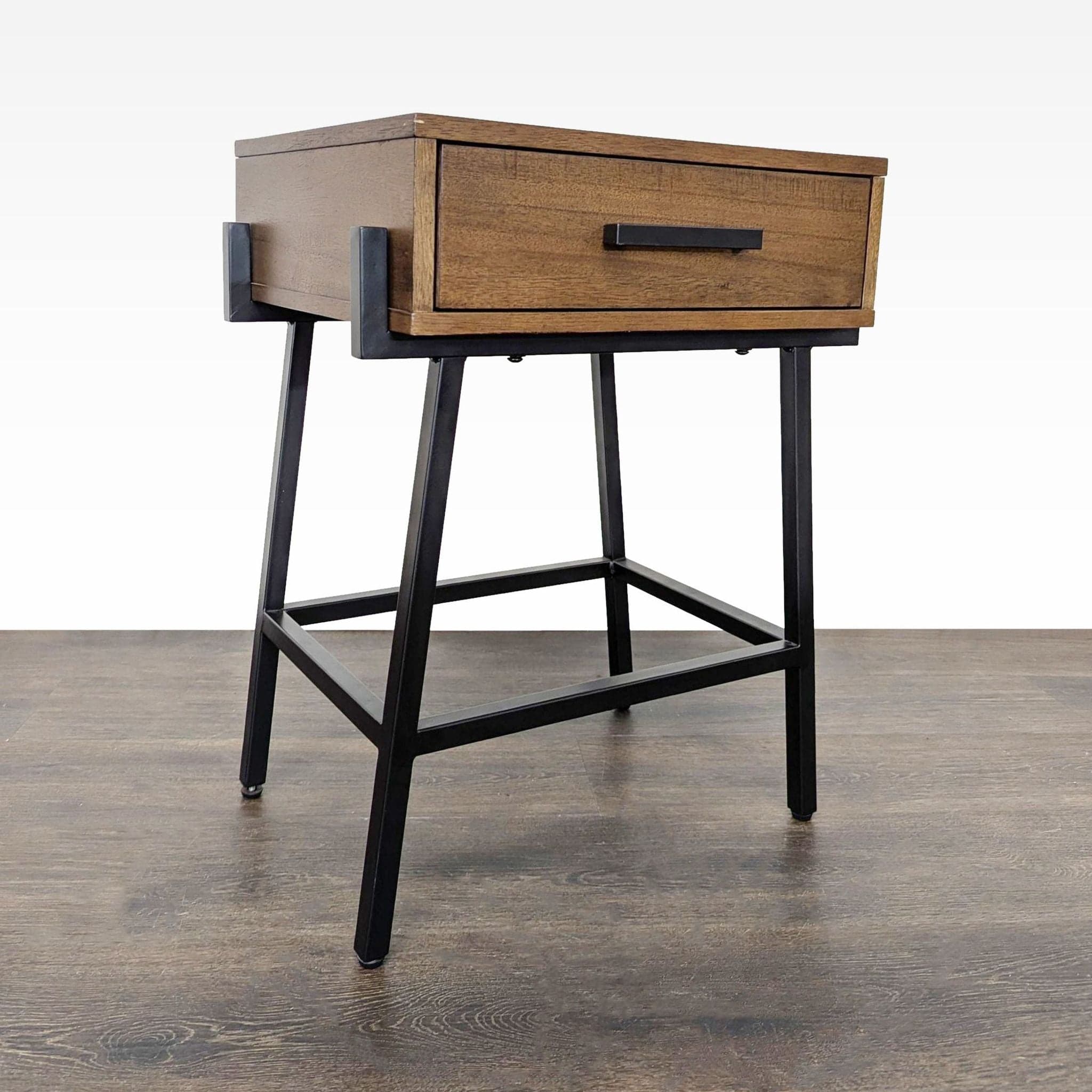 Whalen Furniture Industrial Style Nightstand - Thumbnail 6