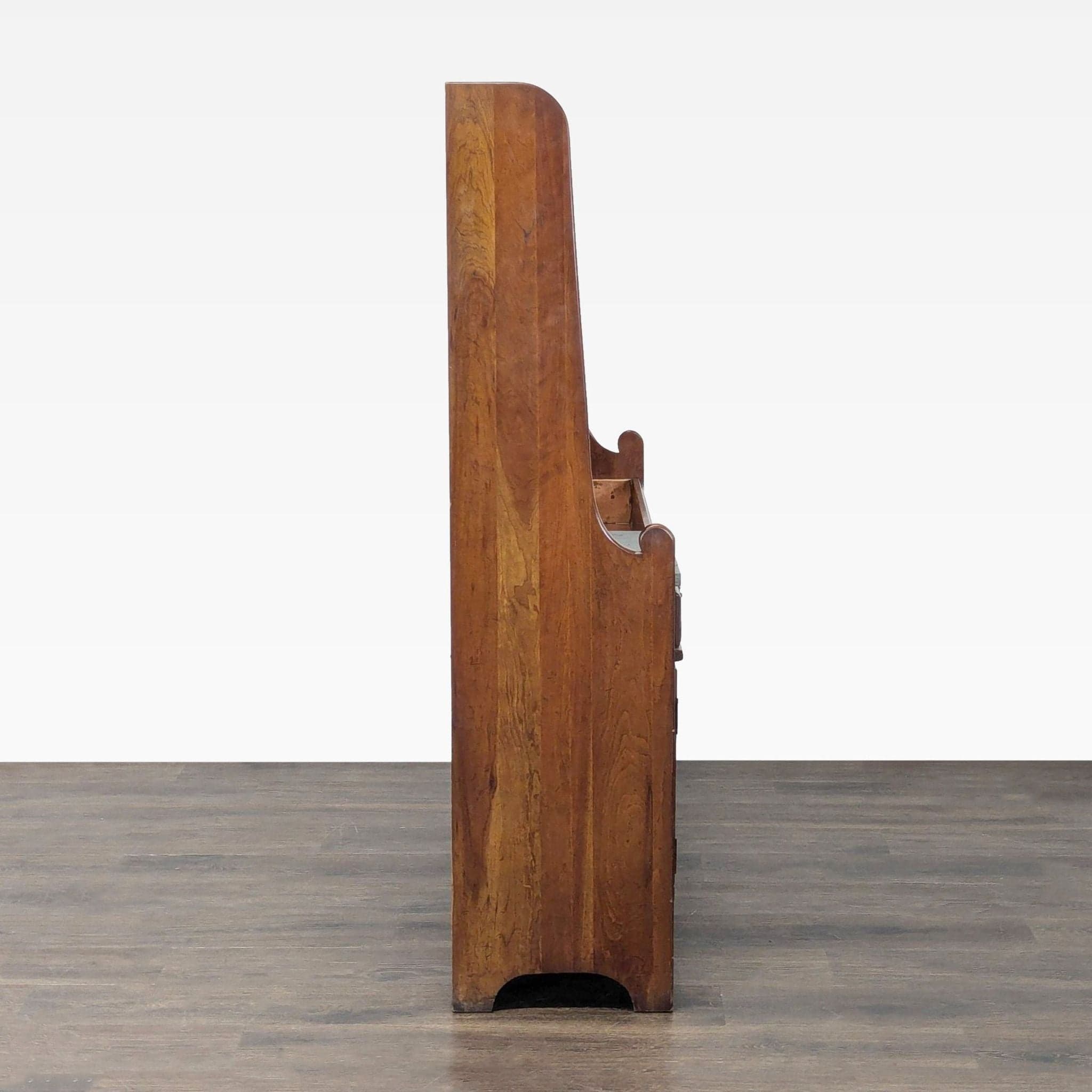 Vintage Link-Taylor Country Cherry Hutch - Thumbnail 12