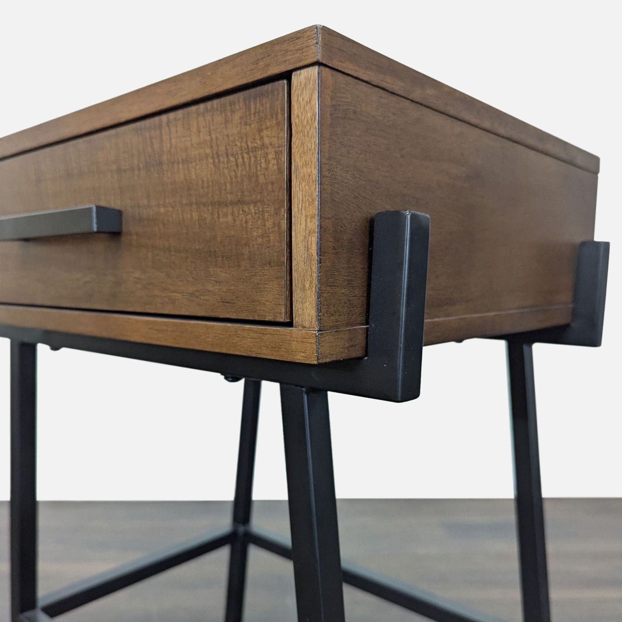 Whalen Furniture Industrial Style Nightstand - Thumbnail 9