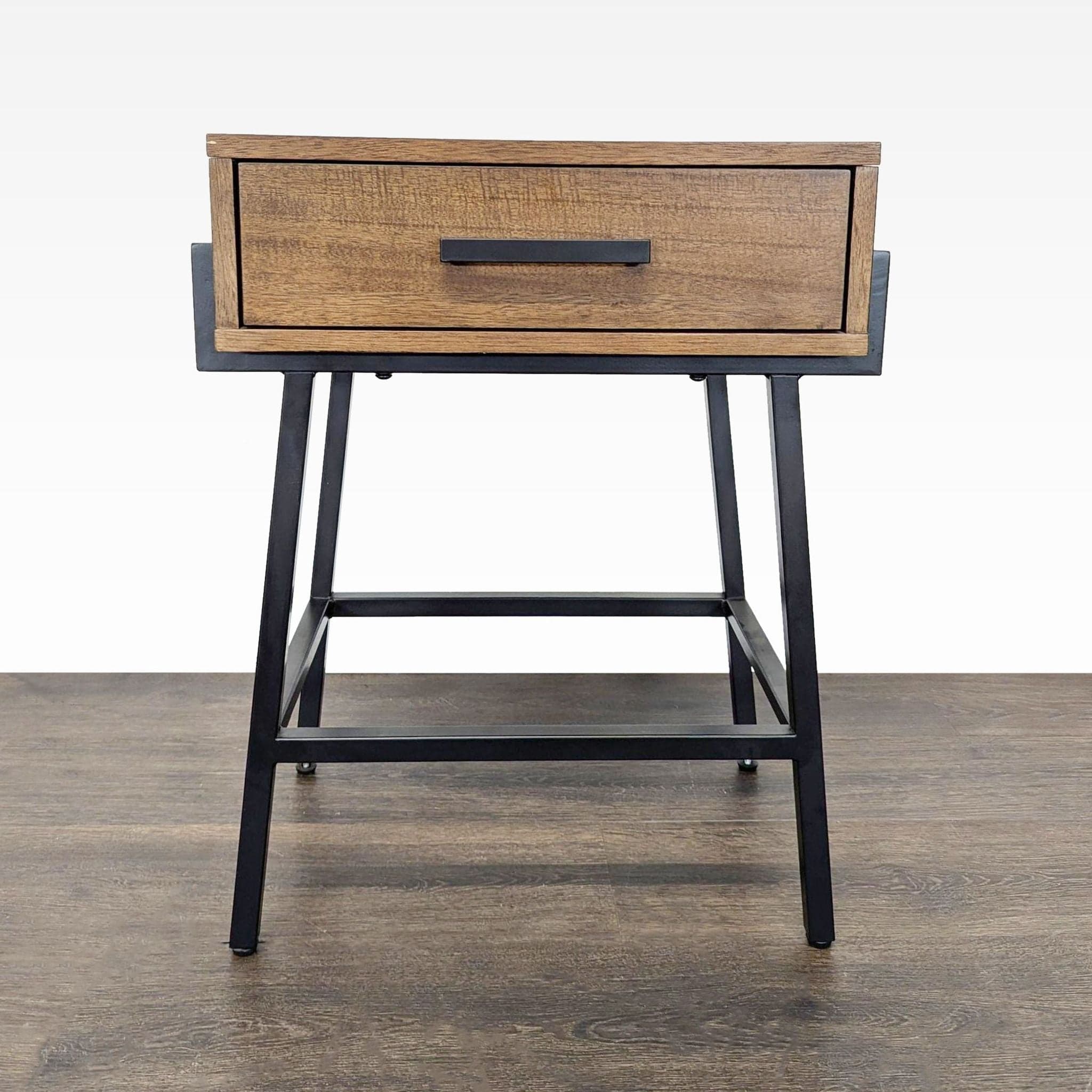 Whalen Furniture Industrial Style Nightstand - Image 1