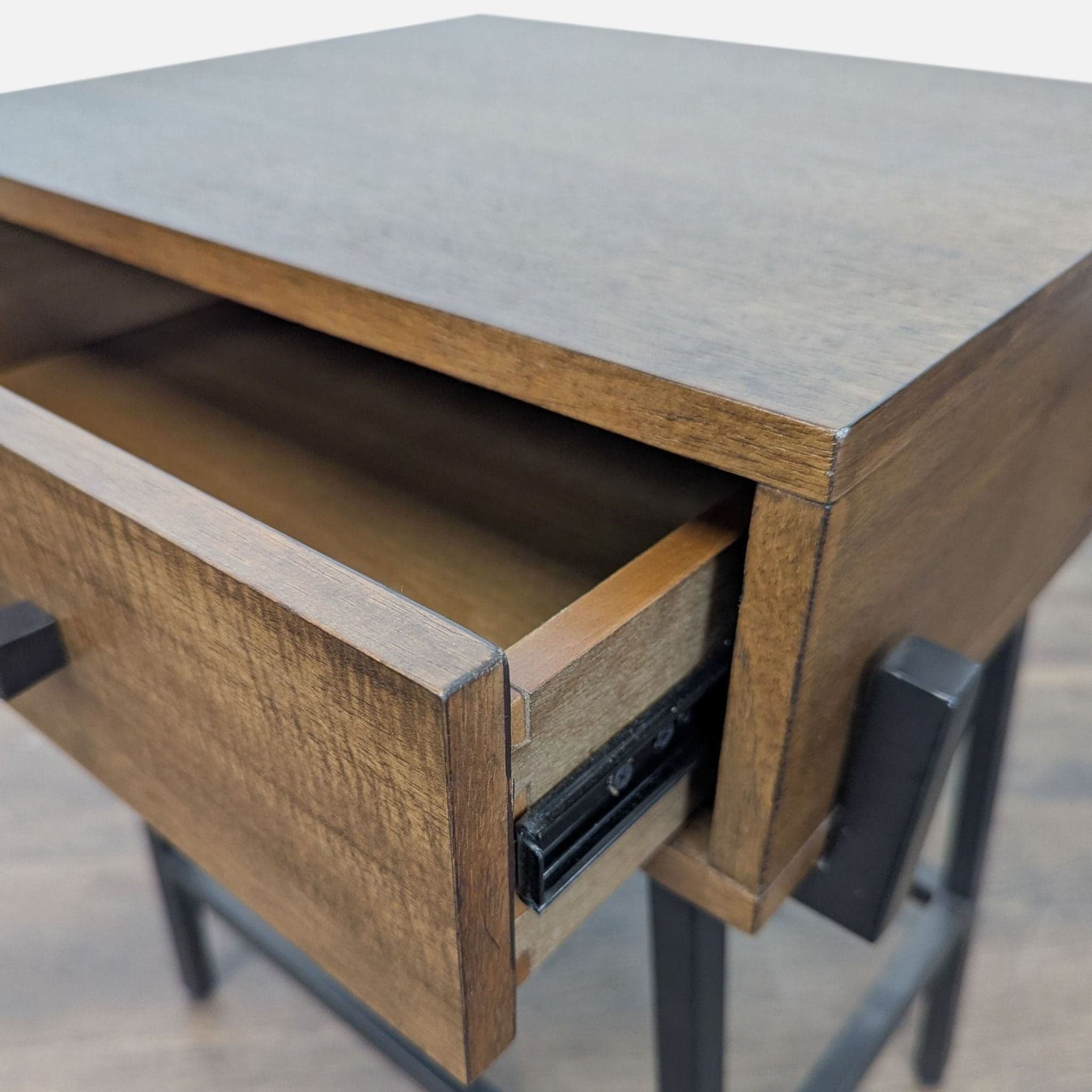 Whalen Furniture Industrial Style Nightstand - Thumbnail 8