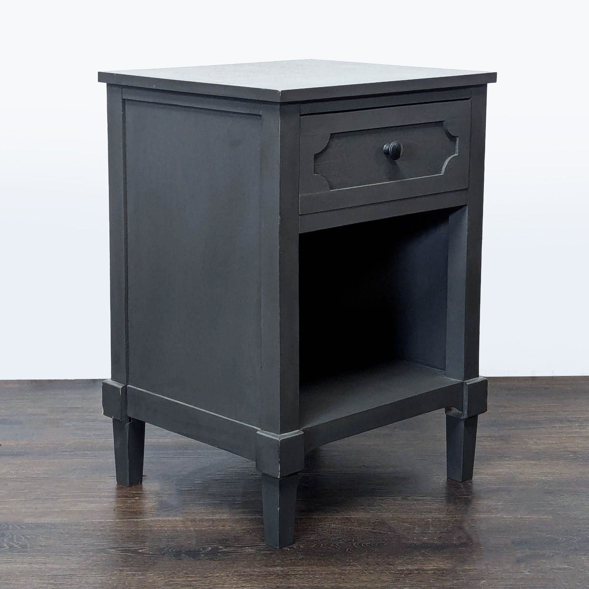 One Drawer Nightstand with Bottom Shelf - Thumbnail 3