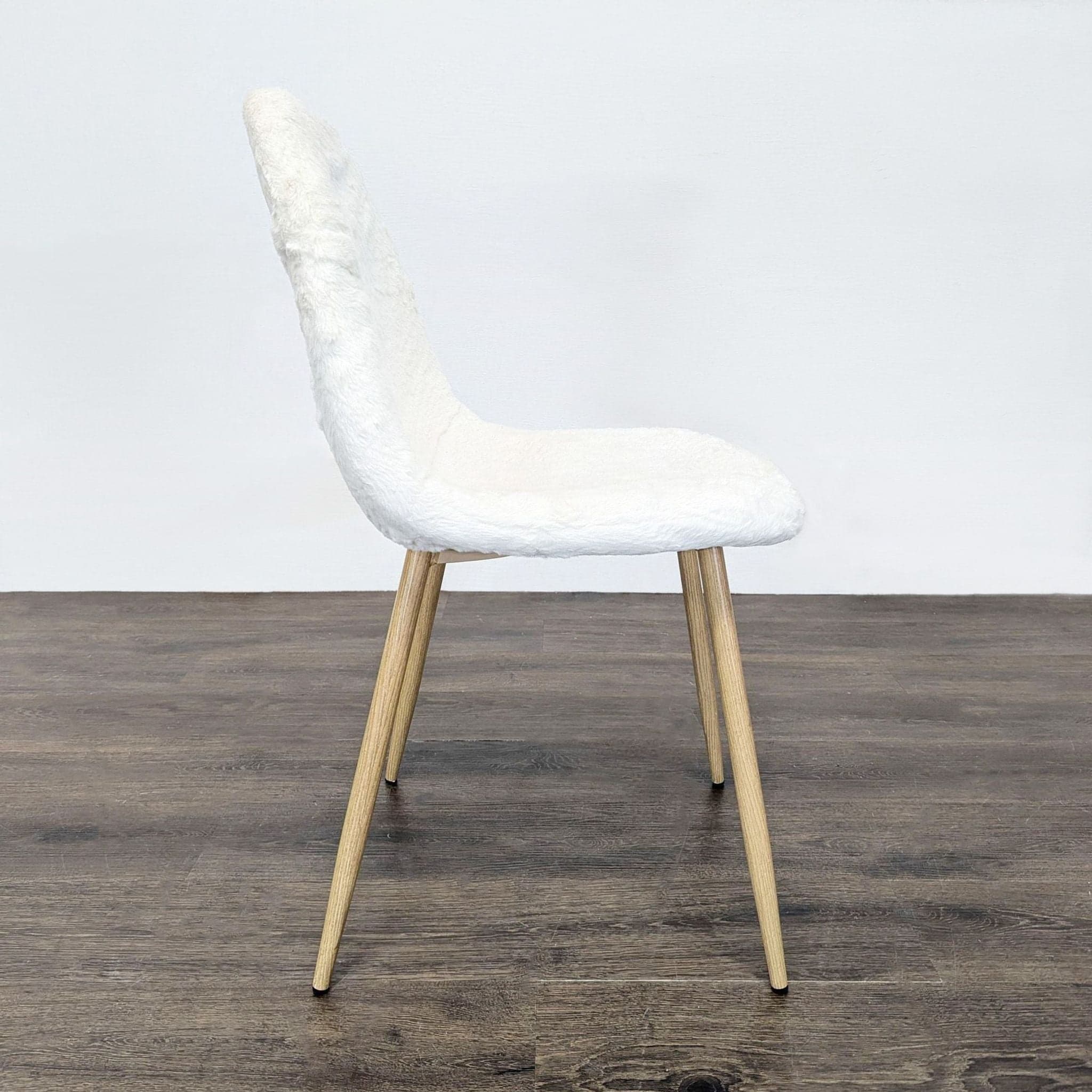Pair of Mid-Century Modern Upholstered Dining Chairs - Thumbnail 2