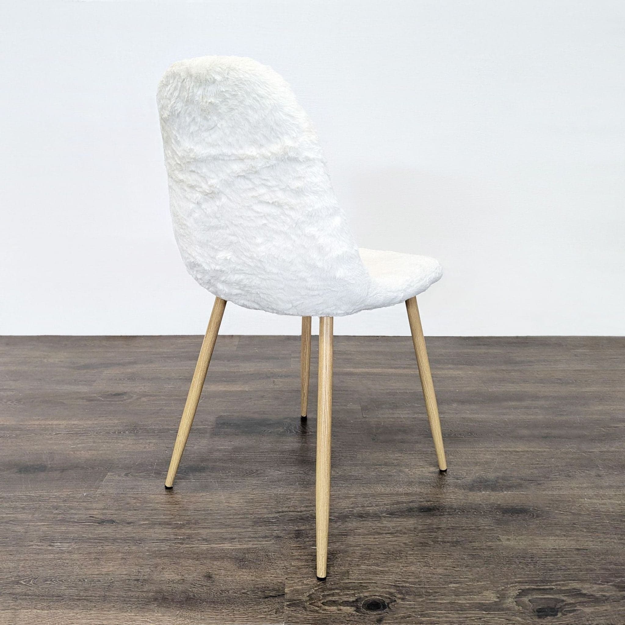 Pair of Mid-Century Modern Upholstered Dining Chairs - Thumbnail 10