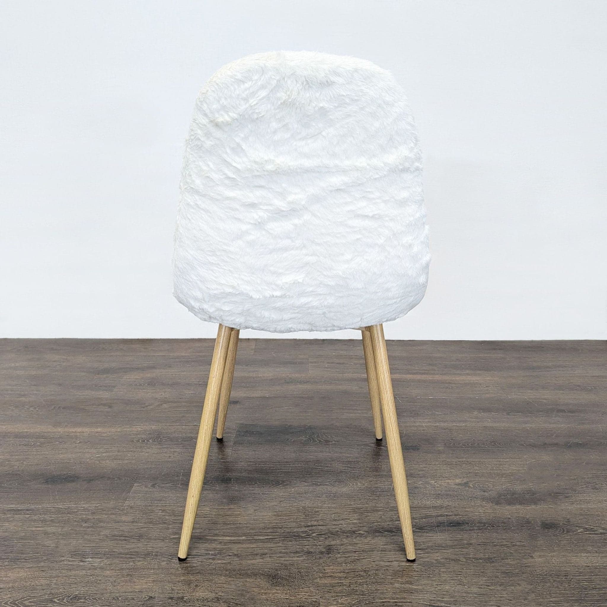 Pair of Mid-Century Modern Upholstered Dining Chairs - Thumbnail 9