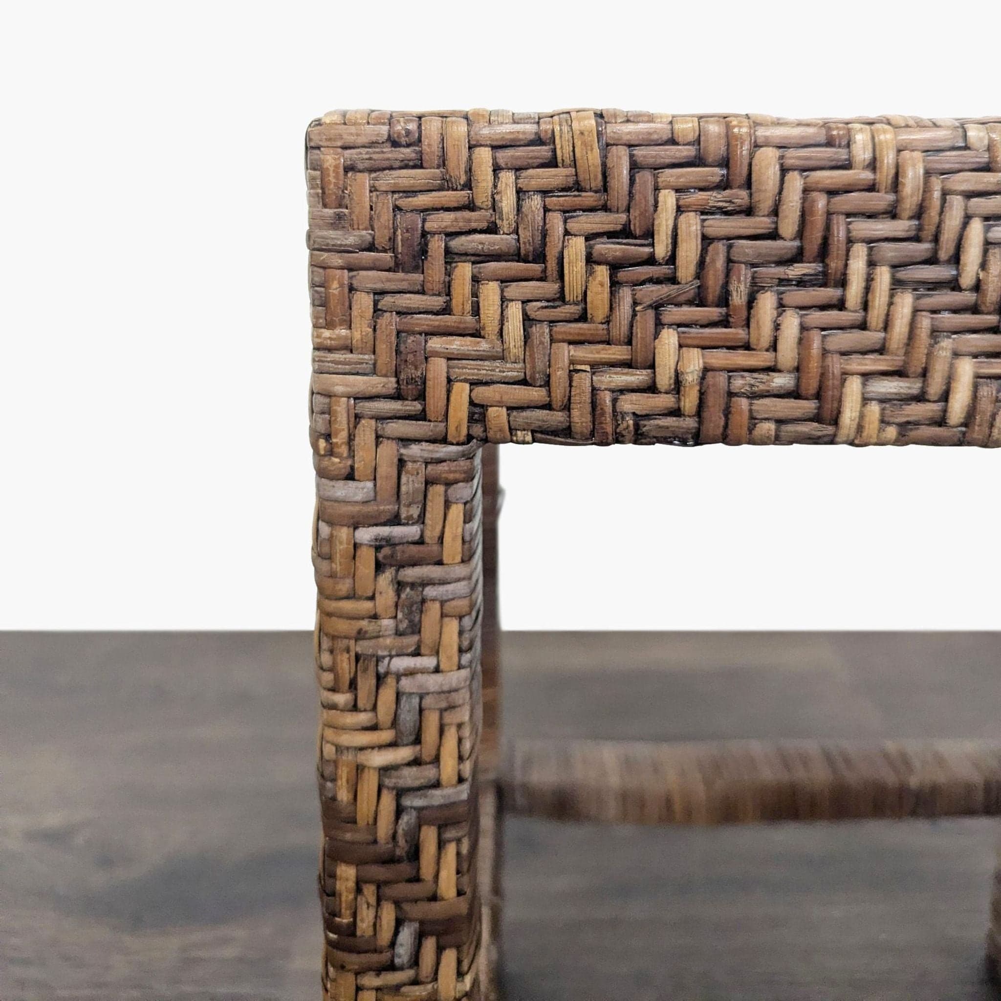 Small Wicker Stool - Thumbnail 2