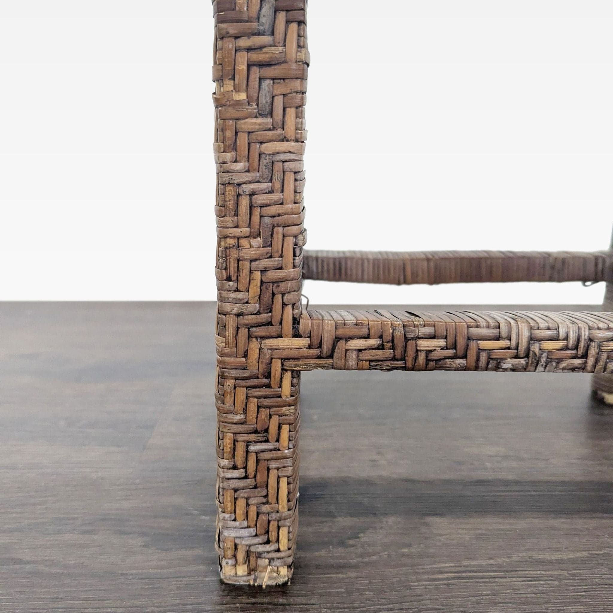 Small Wicker Stool - Thumbnail 6