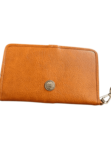 Justin Ladie’s Floral Embossed Faux Leather Clutch/Wristlet/Wallet - Thumbnail 6