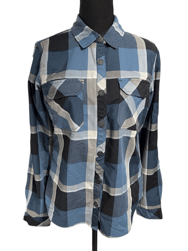 Sombrio Women’s Silhouette Plaid Riding Shirt - Image 1