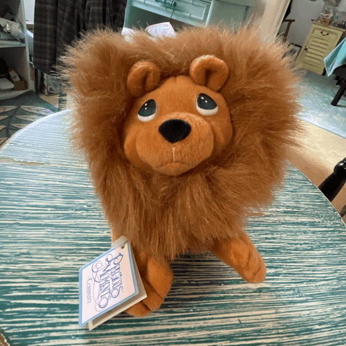 Precious Moments Vintage Alek the Lion Stuffed Animal - Image 1