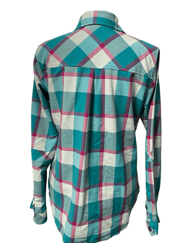 Sombrio Women’s Plaid Silhouette Riding Shirt/Top size Large - Thumbnail 5