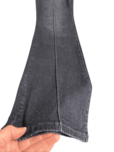 Market & Spruce High Rise Front Seam Elevated Flare Jeans - Thumbnail 5