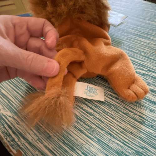 Precious Moments Vintage Alek the Lion Stuffed Animal - Thumbnail 4