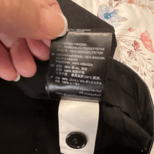 H&M Men’s Black Pinstriped Pants/Trousers - Thumbnail 9