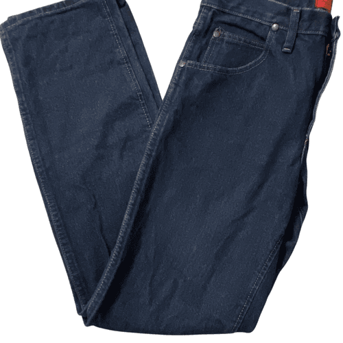 Wrangler 36 MWZ Slim Fit Men’s Dark Wash Western/Cowboy Jeans - Image 1