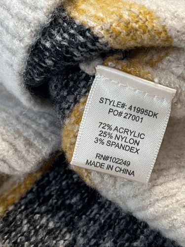 Skies Are Blue Women’s Striped Knit Sweater - Thumbnail 10