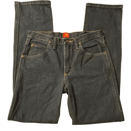 Wrangler 36 MWZ Slim Fit Men’s Dark Wash Western/Cowboy Jeans - Thumbnail 4
