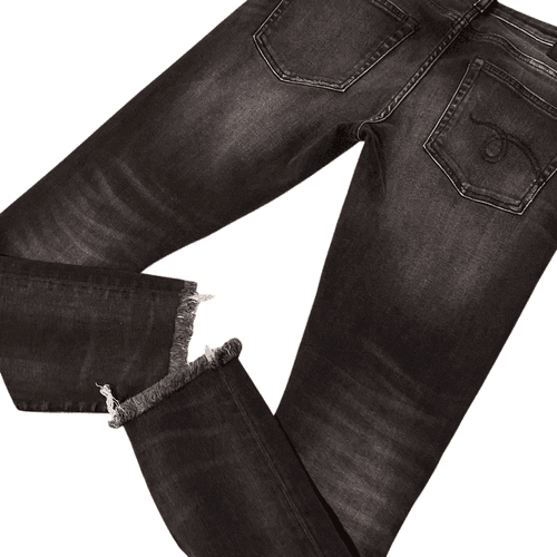 R13 Women’s Biker Boy Distressed Designer Jeans - Thumbnail 3