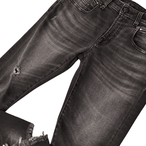 R13 Women’s Biker Boy Distressed Designer Jeans - Thumbnail 5