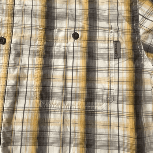 Wolverine Men’s S/S Button Down Plaid Shirt - Thumbnail 7