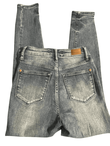 Judy Blue Women’s Taco Time Tummy Control High-Rise Skinny Jeans - Thumbnail 4