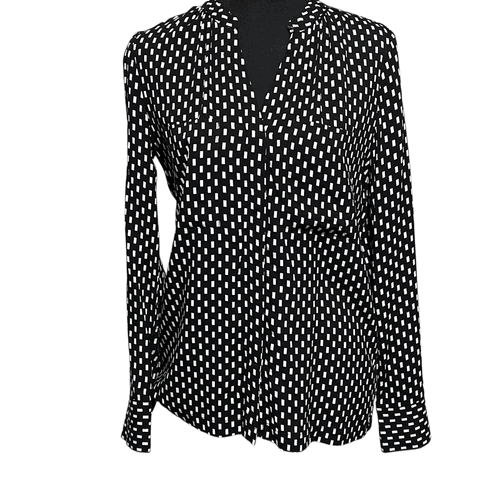 Truth by Republic Checkered Button Down Blouse/Top Size Extra Small - Thumbnail 5