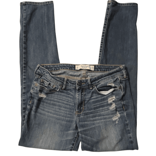 Ambercrombie & Fitch Women’s Distressed/Shaded SL Jeans - Thumbnail 2