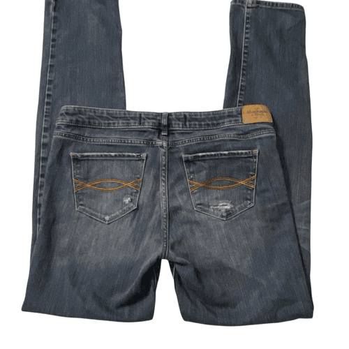 Ambercrombie & Fitch Women’s Distressed/Shaded SL Jeans - Thumbnail 4