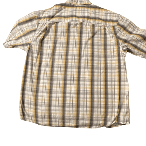 Wolverine Men’s S/S Button Down Plaid Shirt - Thumbnail 4