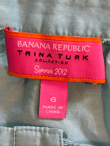 Banana Republic Trina Turk Summer Collection 2012 Women’s 3/4 Sleeve Blouse/Top - Thumbnail 9