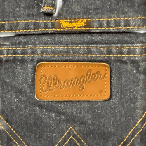 Wrangler 36 MWZ Slim Fit Men’s Dark Wash Western/Cowboy Jeans - Thumbnail 7