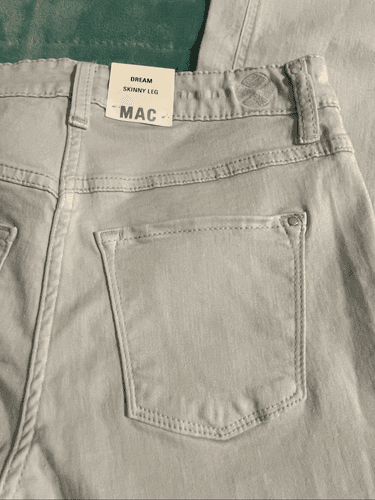 MAC Dream Skinny Women’s Lightweight Washed Out Blue Jeans - Thumbnail 7