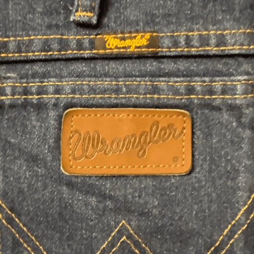 Wrangler 36 MWZ Slim Fit Men’s Dark Wash Western/Cowboy Jeans - Thumbnail 8